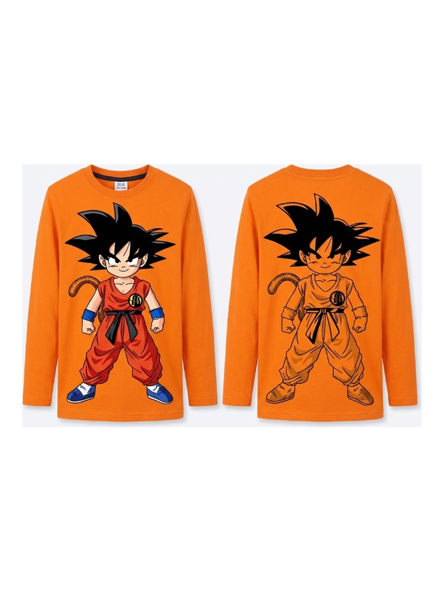 Remera Manga Corta Dragon Ball para Niño